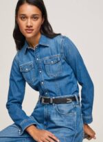 Pepe Jeans slim fit denim paita naiset denim TB00320