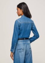 Pepe Jeans slim fit denim paita naiset denim TB00320 - Image 5