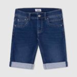 Pepe Jeans slim fit farkkushortsit poika denim TB001684