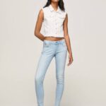 Pepe Jeans soho midrise skinny fit farkut naiset denim TB0053