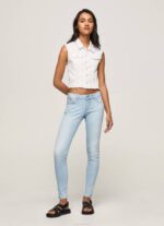 Pepe Jeans soho midrise skinny fit farkut naiset denim TB0053