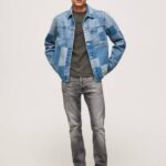 Pepe Jeans spike midrise tavalliset farkut miehet denim TB00802