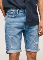 Pepe Jeans stanley kapenevat farkkushortsit miehet denim TB00821 - Image 3