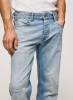 Pepe Jeans Stanley midrisen tavalliset farkut miehet denim TB00807 - Image 3