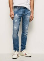 Pepe Jeans Stanley midrisen tavalliset farkut miehet denim TB00808 - Image 2