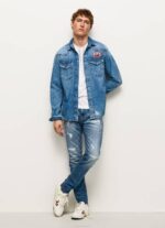 Pepe Jeans Stanley midrisen tavalliset farkut miehet denim TB00808