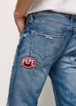 Pepe Jeans Stanley midrisen tavalliset farkut miehet denim TB00808 - Image 4