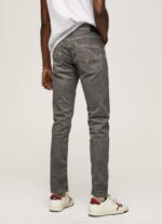 Pepe Jeans suippenevat tavalliset farkut miehet moderni harmaa TB001118 - Image 5