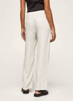 Pepe Jeans suorat housut joustavaa kangasta naiset mousse TB00311 - Image 4