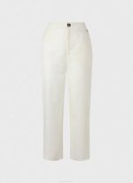 Pepe Jeans suorat housut joustavaa kangasta naiset mousse TB00311 - Image 5