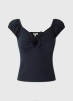 Pepe Jeans sweetheart-kaula-aukkoinen t-paita naiset dulwich TB00438 - Image 4