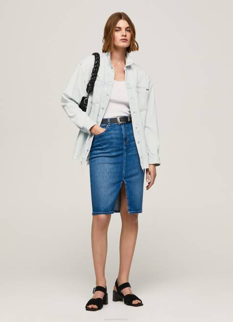 pepe_jeans_tavallinen_farkkuhame_naiset_denim_tb00485.jpg Pepe Jeans tavallinen farkkuhame naiset denim TB00485 - Image 1