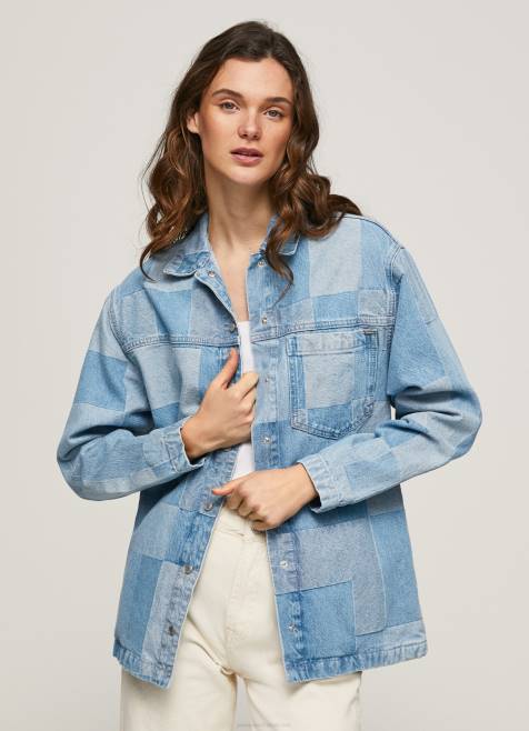 pepe_jeans_tavallinen_farkkupaita_naiset_denim_tb00352.jpg Pepe Jeans tavallinen farkkupaita naiset denim TB00352 - Image 1
