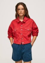 Pepe Jeans tavallinen farkkutakki naiset studio punainen TB00141 - Image 2