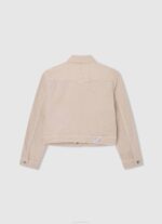Pepe Jeans tavallinen farkkutakki tyttö kirnupiimä TB001359 - Image 2