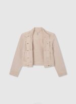 Pepe Jeans tavallinen farkkutakki tyttö kirnupiimä TB001359 - Image 3