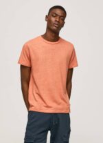 Pepe Jeans tavallinen puuvillainen t-paita miehet kurpitsa appelsiini TB00995
