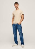 Pepe Jeans tavallinen puuvillainen t-paita miehet maltaat TB00996 - Image 2