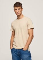 Pepe Jeans tavallinen puuvillainen t-paita miehet maltaat TB00996