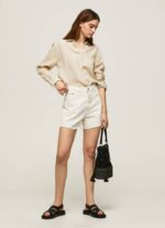 Pepe Jeans tavallinen tavallinen paita naiset kirnupiimä TB00359 - Image 2