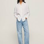 Pepe Jeans tavallinen tavallinen paita naiset valkoinen TB00333