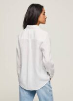 Pepe Jeans tavallinen tavallinen paita naiset valkoinen TB00333 - Image 4