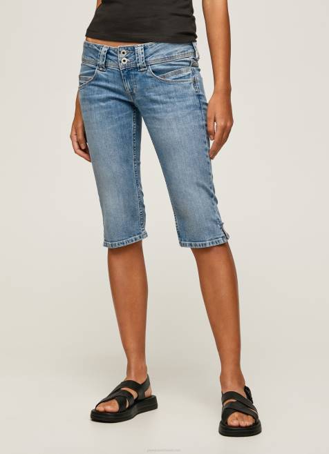 Pepe Jeans tavalliset 3/4 denim shortsit naiset denim TB00508 - Image 2