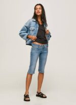 Pepe Jeans tavalliset 3/4 denim shortsit naiset denim TB00508