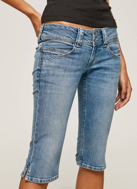 Pepe Jeans tavalliset 3/4 denim shortsit naiset denim TB00508 - Image 3