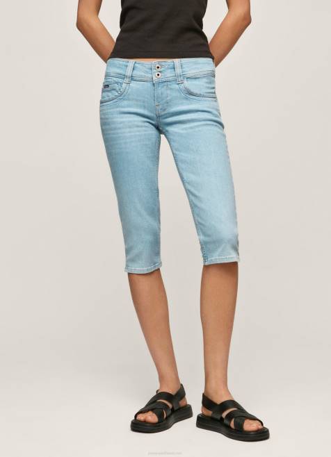 Pepe Jeans tavalliset 3/4 denim shortsit naiset denim TB00520 - Image 2