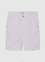 Pepe Jeans tavalliset chinoshortsit poika kurpitsa appelsiini TB001692 - Image 5