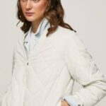 Pepe Jeans timanttitikattu takki naiset mousse TB00120