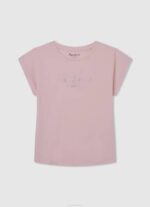 Pepe Jeans top sella röyhelöinen etupaneeli tyttö mousse TB001434 - Image 5