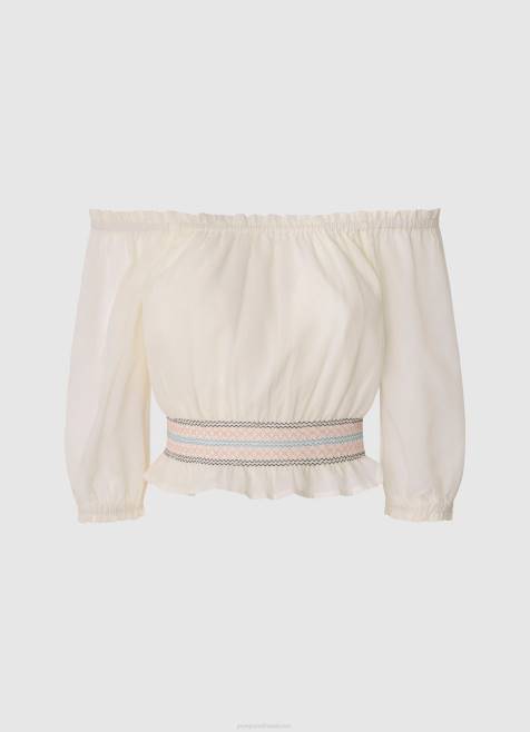 pepe_jeans_top_sella_royheloinen_etupaneeli_tytto_mousse_tb001434.jpg Pepe Jeans top sella röyhelöinen etupaneeli tyttö mousse TB001434 - Image 1