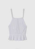 Pepe Jeans toppi harjakattoisilla yksityiskohdilla tyttö mousse TB001438 - Image 2
