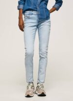 Pepe Jeans uudet brooke midrise tavalliset farkut naiset denim TB0010 - Image 2