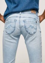 Pepe Jeans uudet brooke midrise tavalliset farkut naiset denim TB0010 - Image 5