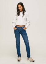 Pepe Jeans uudet brooke midrise tavalliset farkut naiset denim TB0011