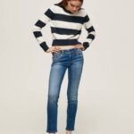 Pepe Jeans uudet brooke midrise tavalliset farkut naiset denim TB008