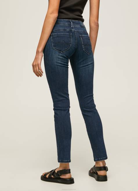 Pepe Jeans uudet brooke slim fit keskivyötäröiset farkut naiset denim TB0035 - Image 4