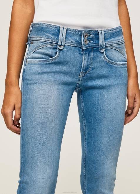 Pepe Jeans uudet gen midrise regular fit farkut naiset denim TB0013 - Image 3