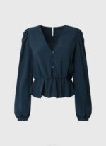 Pepe Jeans V-pääntie lyhennetty istuva toppi naiset dulwich TB00325 - Image 5