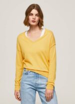Pepe Jeans v-pääntie rento malli naiset paistaa TB00257 - Image 3