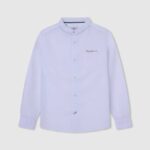 Pepe Jeans vaahtera paita mao-kaulus poika luonnonvalkoinen TB001671