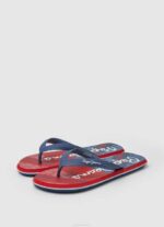 Pepe Jeans valaslipun ranta varvastossut miehet laivasto TB001256 - Image 3