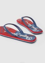 Pepe Jeans valaslipun ranta varvastossut miehet laivasto TB001256 - Image 4