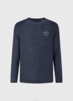Pepe Jeans valitse pyöristetty kauluspaita miehet indigo TB00858 - Image 5