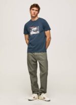 Pepe Jeans valokuvaprintti t-paita miehet jarman TB00954 - Image 2