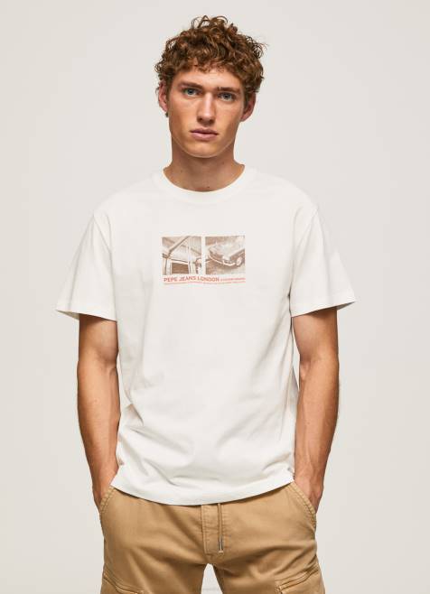 pepe_jeans_valokuvaprintti_t_paita_miehet_luonnonvalkoinen_tb00988.jpg Pepe Jeans valokuvaprintti t-paita miehet luonnonvalkoinen TB00988 - Image 1
