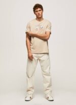 Pepe Jeans valokuvaprintti t-paita miehet maltaat TB00989 - Image 2